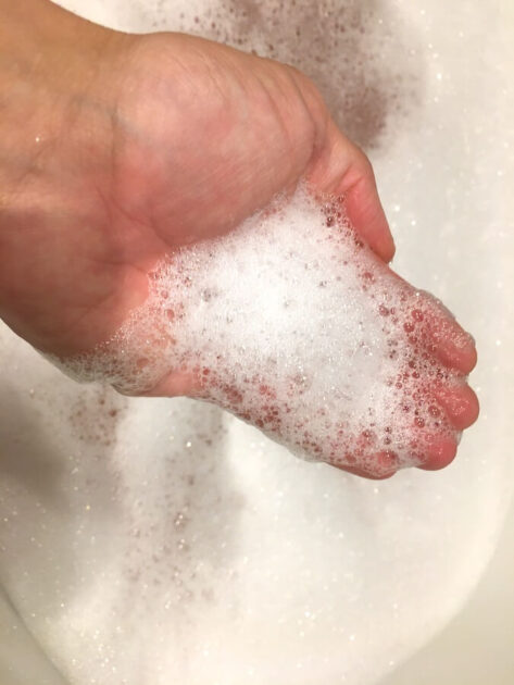 ふわっふわの泡風呂
